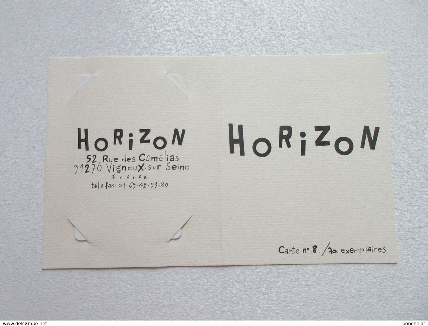 BD  LE PETIT SPIROU Carte Plastique JANRY ET TOME HORIZON N/S 8/70 - Illustrateurs J - L
