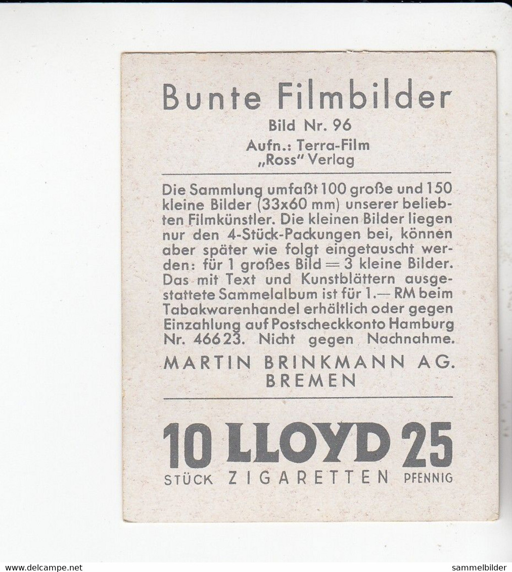 Bunte Filmbilder Vol I Karin Hardt   Großbild Zigarettenindustrie #96 Von 1937 - Other Brands