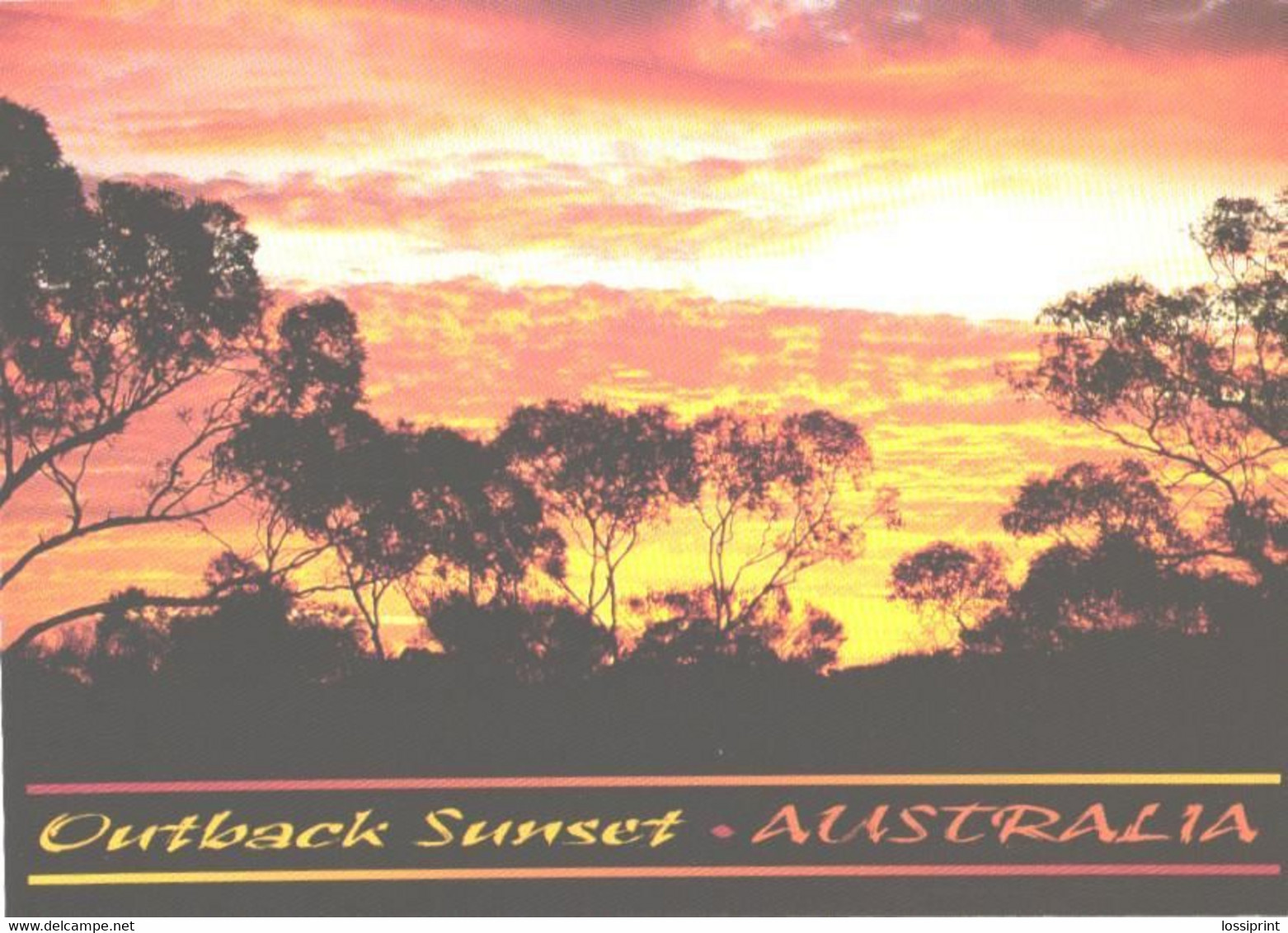 Australia:Outback Sunset - Outback