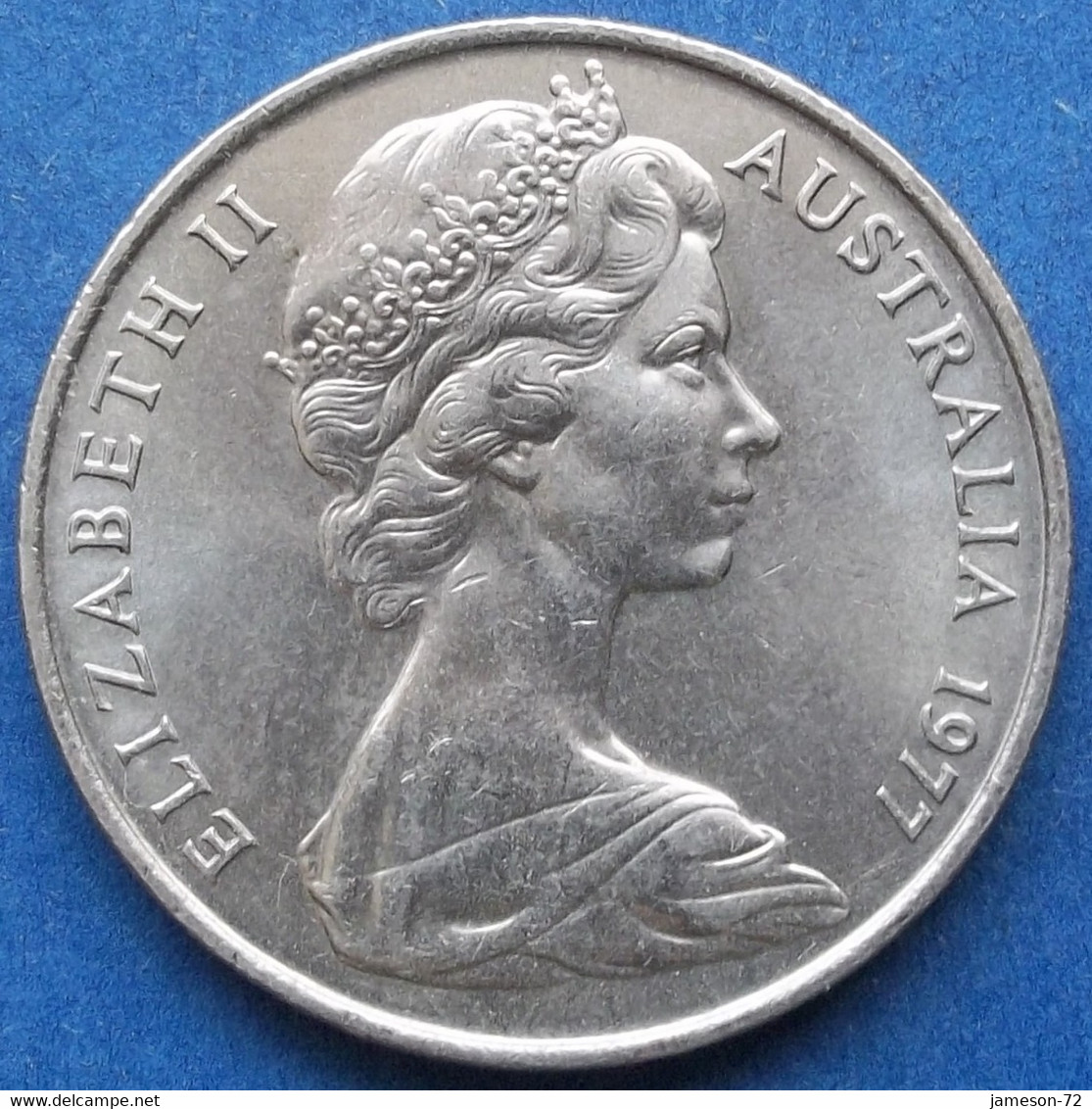 AUSTRALIA - 20 Cents 1977 "duckbill Platypus" KM# 66 Elizabeth II Decimal Coinage (1971-2022) - Edelweiss Coins - 20 Cents