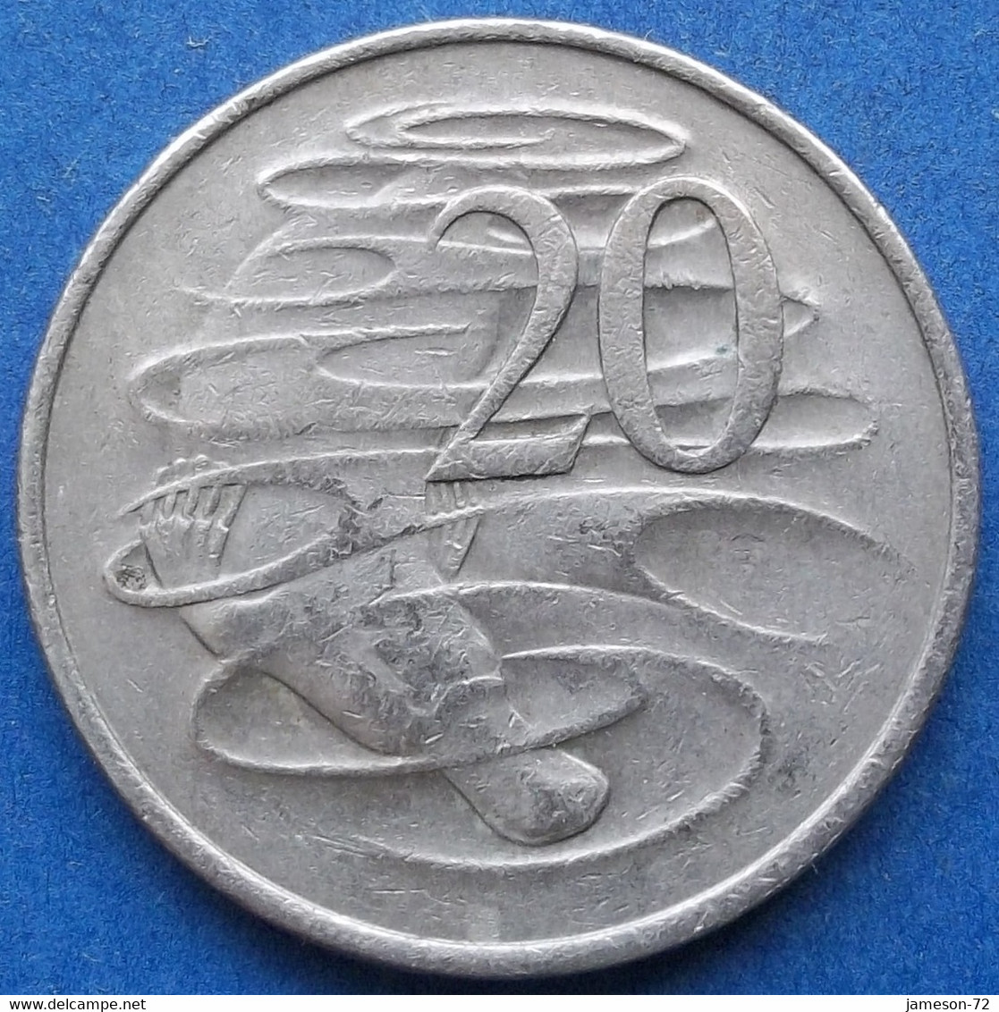 AUSTRALIA - 20 Cents 1980 "duckbill Platypus" KM# 66 Elizabeth II Decimal Coinage (1971-2022) - Edelweiss Coins - 20 Cents