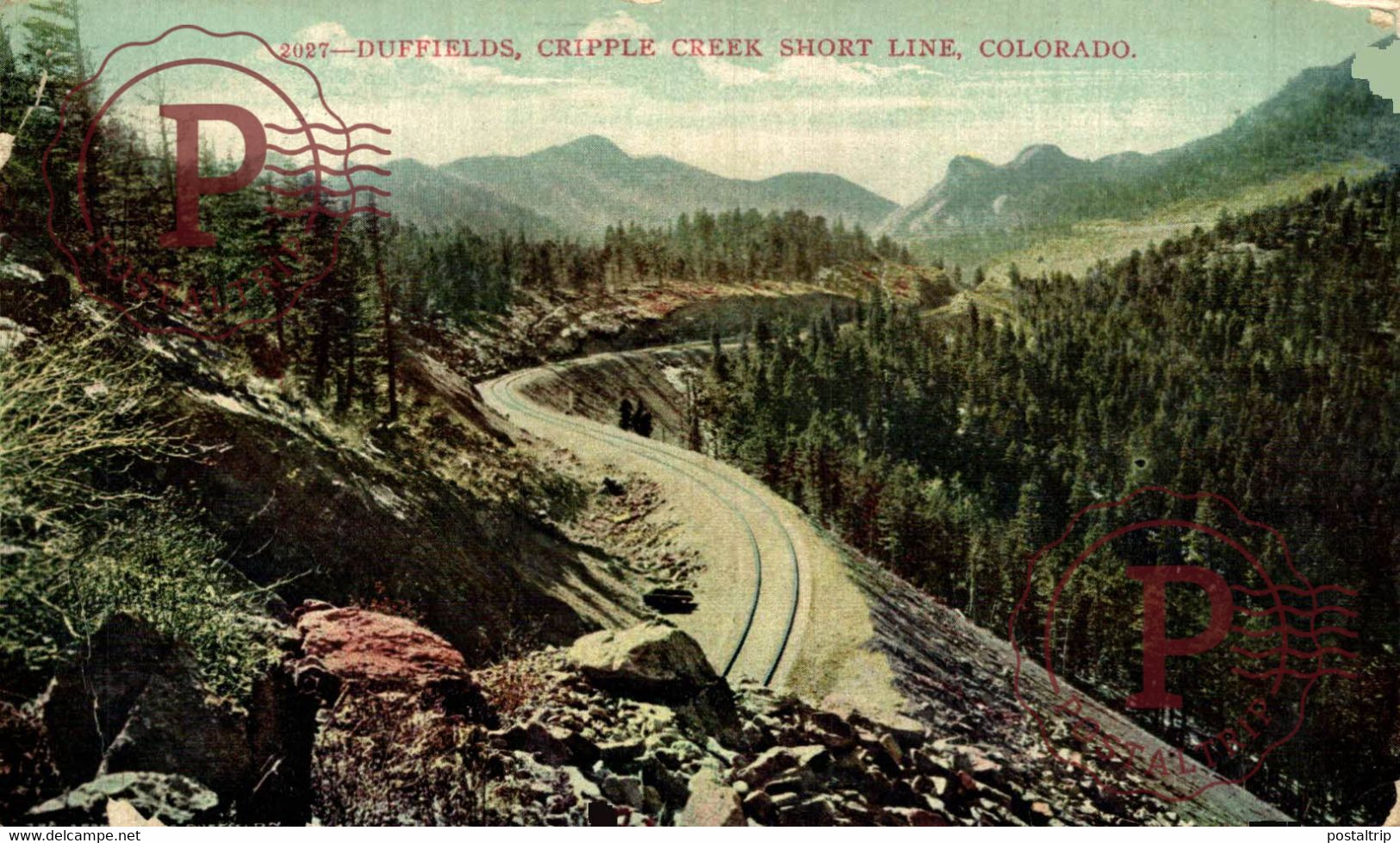 USA. DUFFIELDS, CRIPPLE CREEK SHORT LINE, COLORADO - Colorado Springs