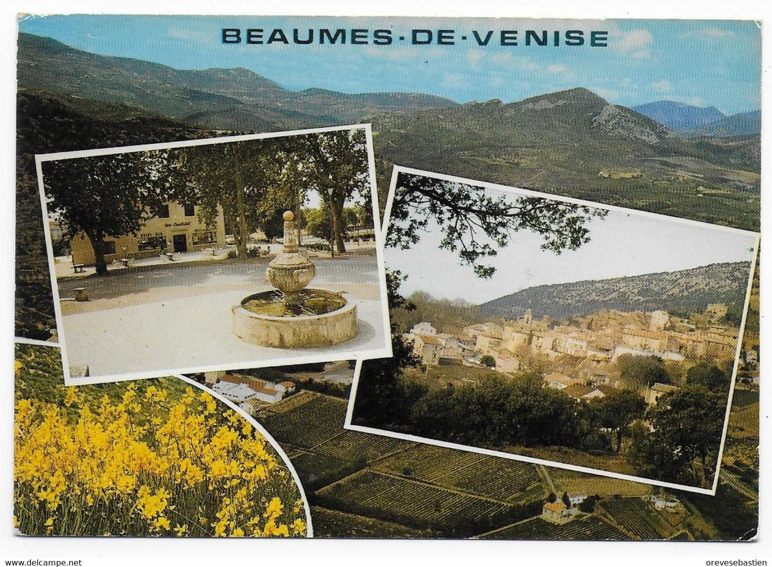 CPSM - BEAUMES DE VENISE - CARTE MULTIVUES - 1711 - Beaumes De Venise