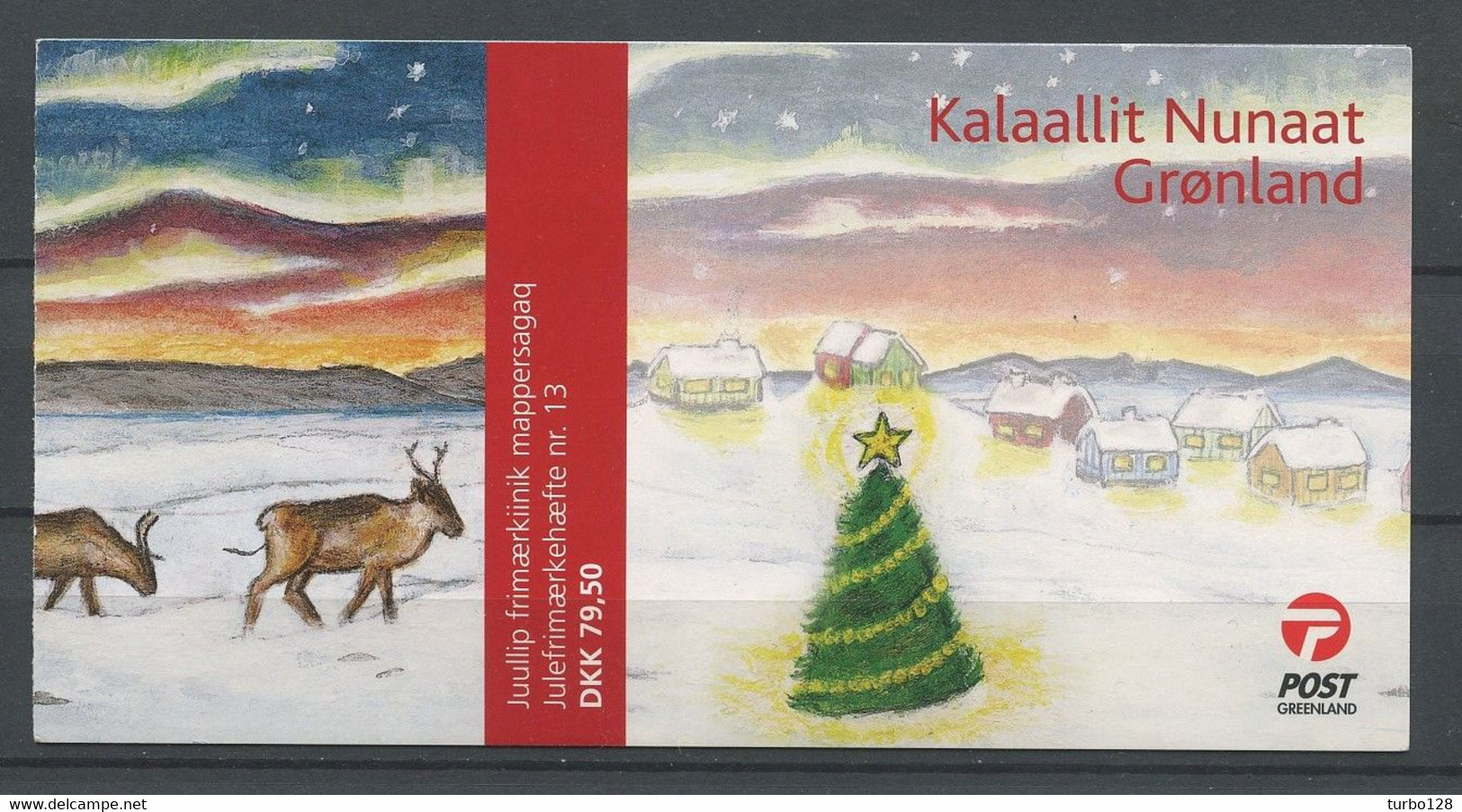 GROENLAND 2008 Carnet N° C502 ** Complet Neuf MNH Superbe C 32 € Noël Christmas Faune Animaux Rennes Sapin Neige - Markenheftchen