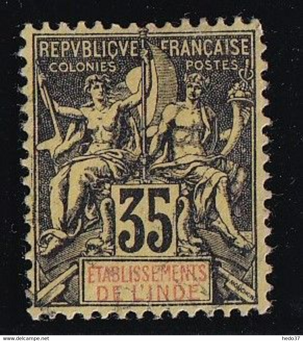 Inde N°17 - Oblitéré - TB - Oblitérés