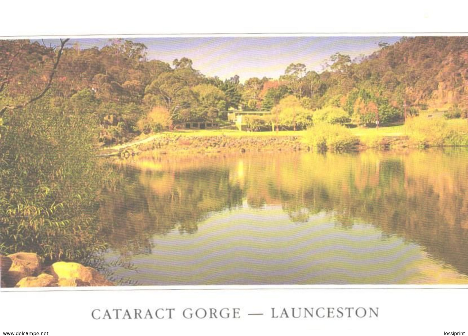 Tasmania:Lanceston, Cataract Gorge, First Basin - Lauceston