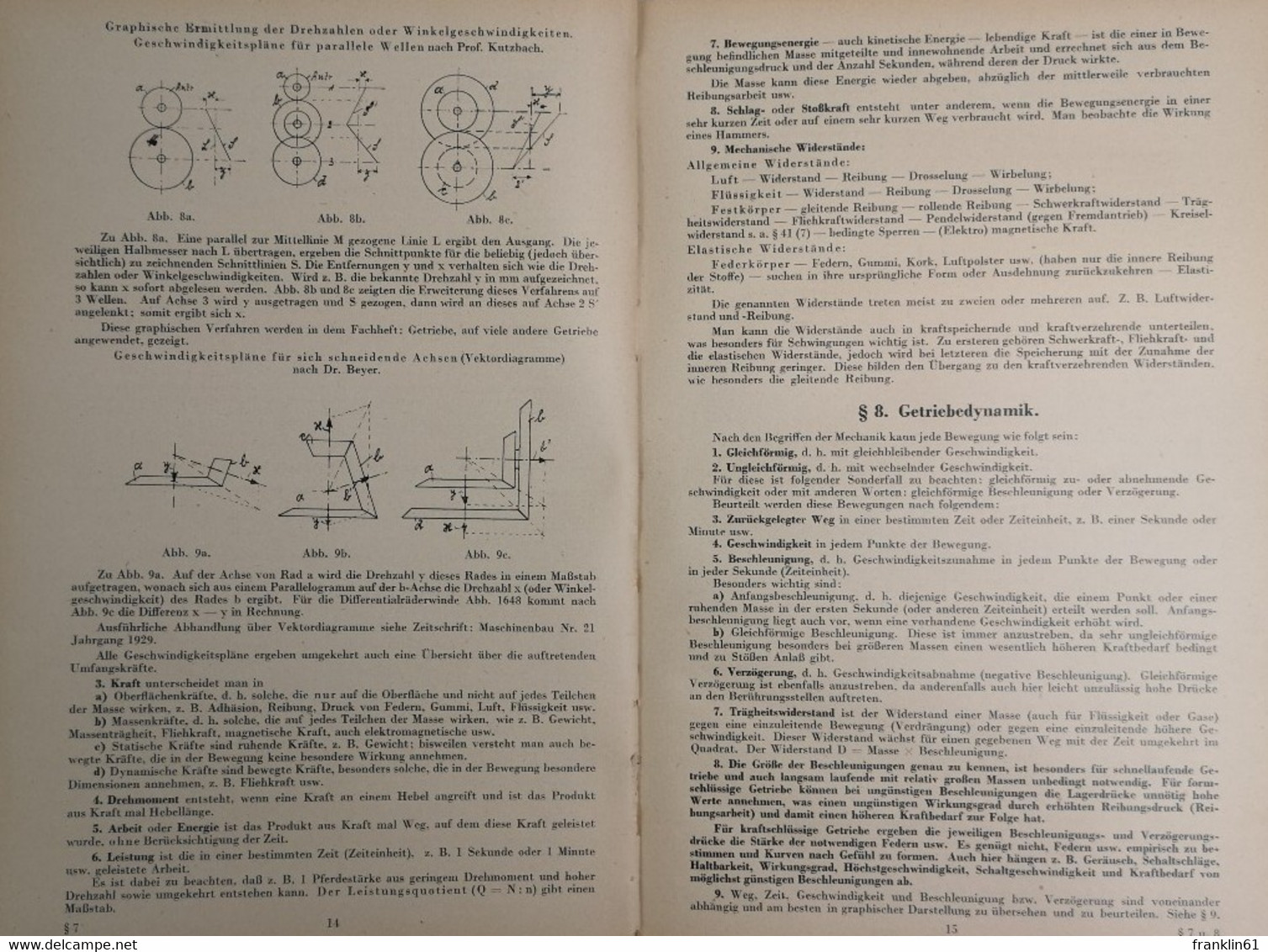 Übersicht über Kinematik. - Technique