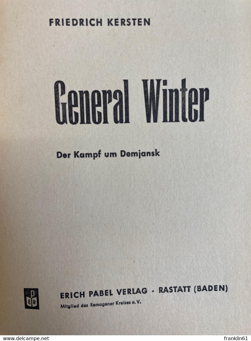 General Winter, Der Landser Grossband - Nr. 20. - Polizie & Militari