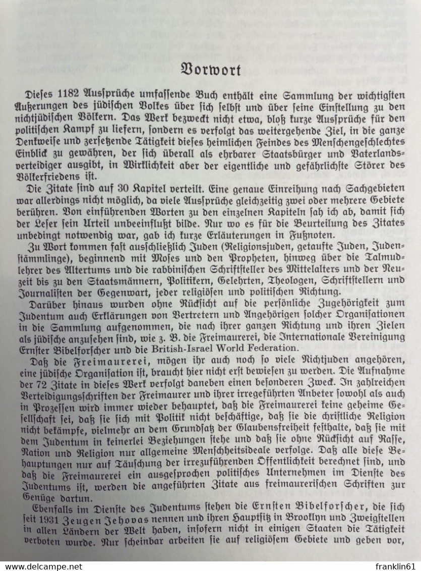 Jüdische Bekenntnisse Aus Allen Zeiten Und Ländern. - Judaísmo