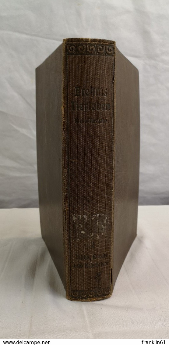 Brehms Tierleben. Kleine Ausgabe Für Volk Und Schule. Zweiter Band: Die Fische, Lurche Und Kriechtiere. - Léxicos