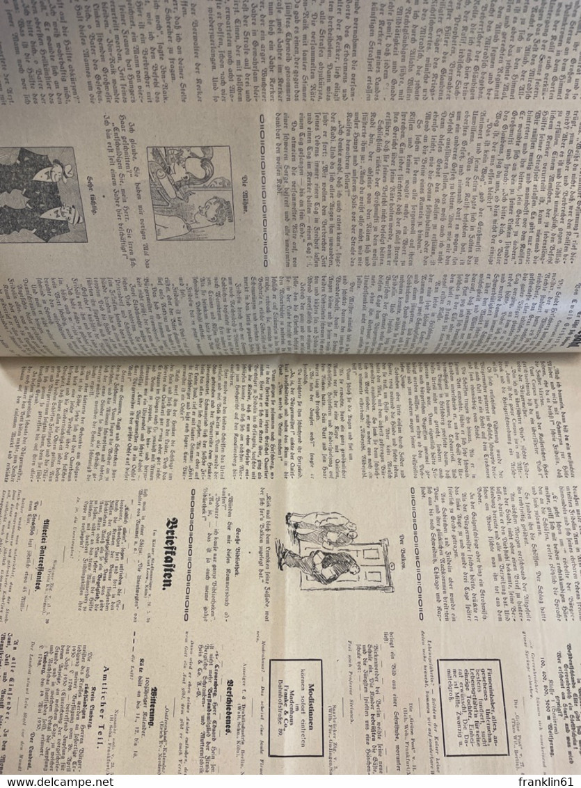 Lustige Kölner Zeitung. Jahrgang 1930, KOMPLETT. Nummer 1 bis 52, 6.Jahrgang.