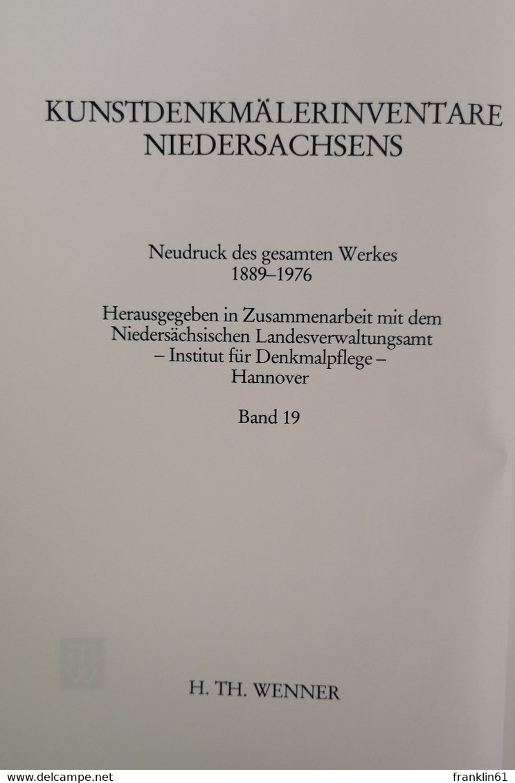 Die Kunstdenkmale Des Kreises Springe. - Architektur