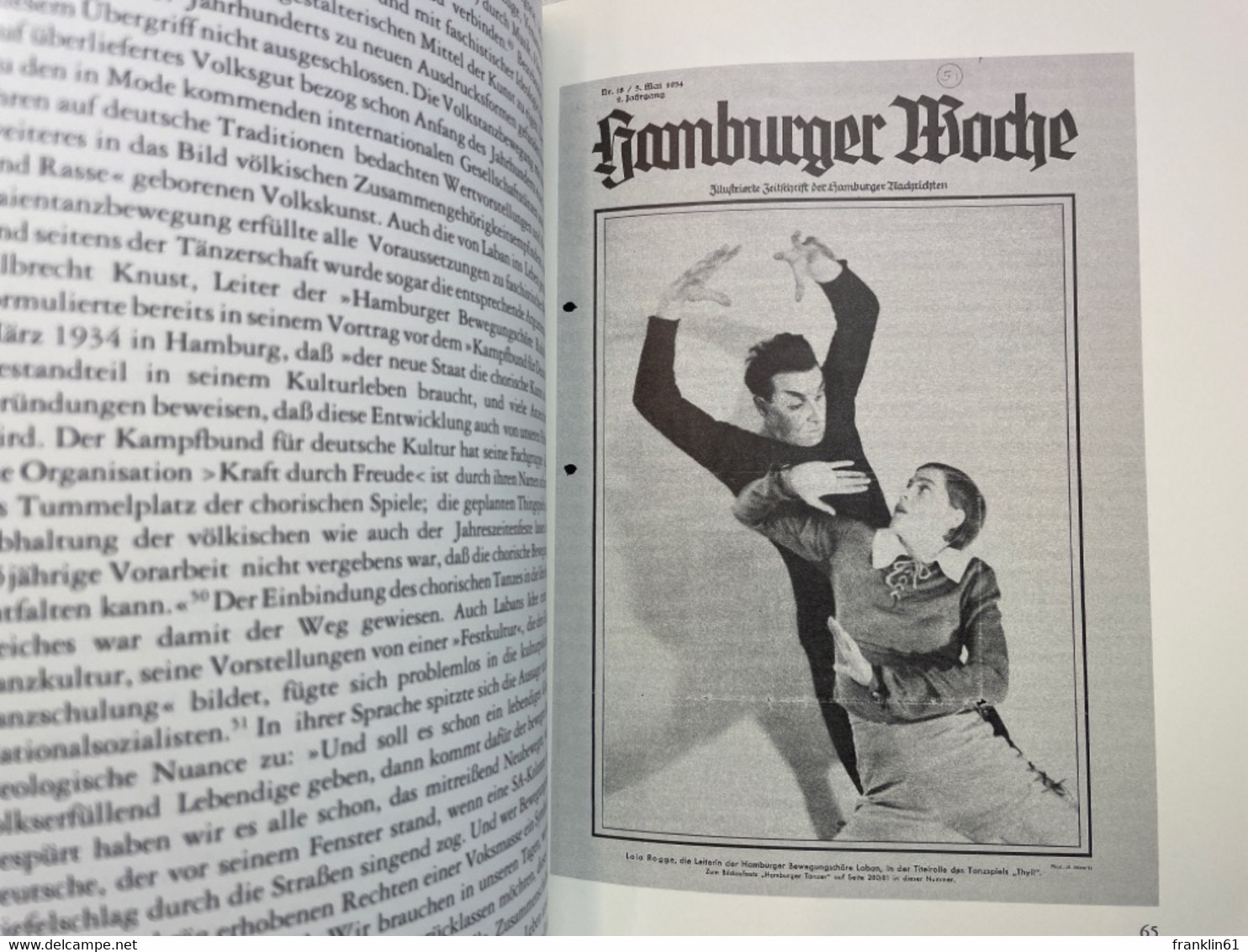 Lola Rogge : Pädagogin Und Choreographin Des Freien Tanzes. - Theater & Tanz