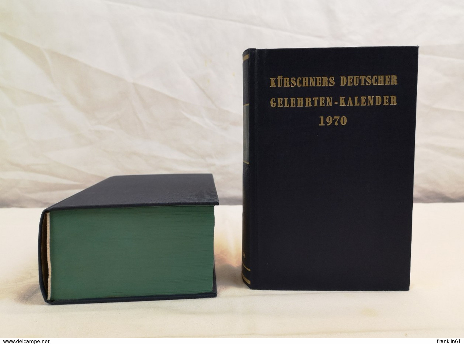 Kürschners Deutscher Gelehrten-Kalender 1970. 2 Bände. A-Z Und Register. - Léxicos