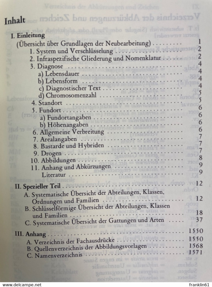 Illustrierte Flora : Deutschland U. Angrenzende Gebiete; Gefässkryptogamen U. Blütenpflanzen. - Tierwelt