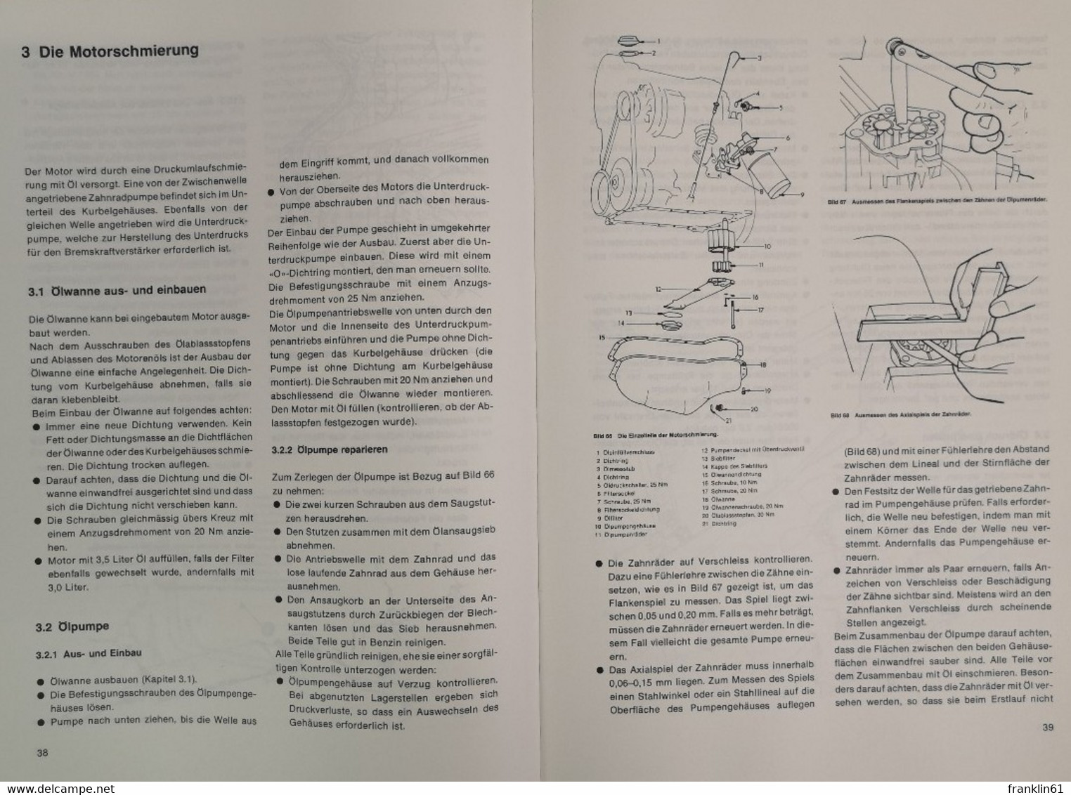 VW Jetta - Diesel Ab Juli 1980. Reparaturanleitung. - Techniek