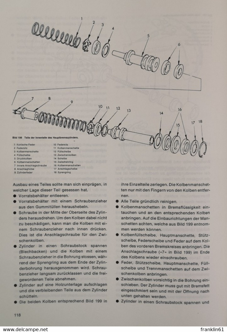 VW Jetta - Diesel Ab Juli 1980. Reparaturanleitung. - Technik