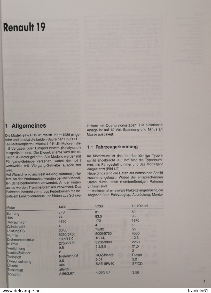 Reparaturanleitung; Teil: Bd.-Nr. 1054/1055/1056. - Tecnica