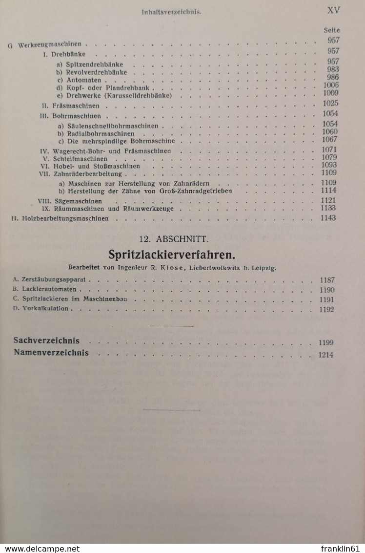 Hütte Taschenbuch für Betriebsingenieure.