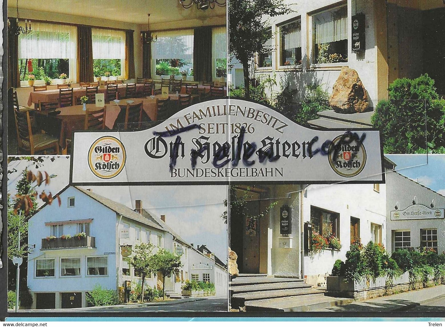 Allemagne, Bergisch-Gladbach, Gasthaus Om Heesse Steen, Bedruckt - Bergisch Gladbach