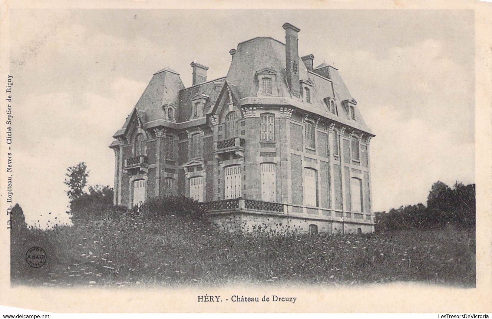 CPA - 58 - Héry - Château De Dreuzy - Lib Ropiteau Nevers - Otros & Sin Clasificación