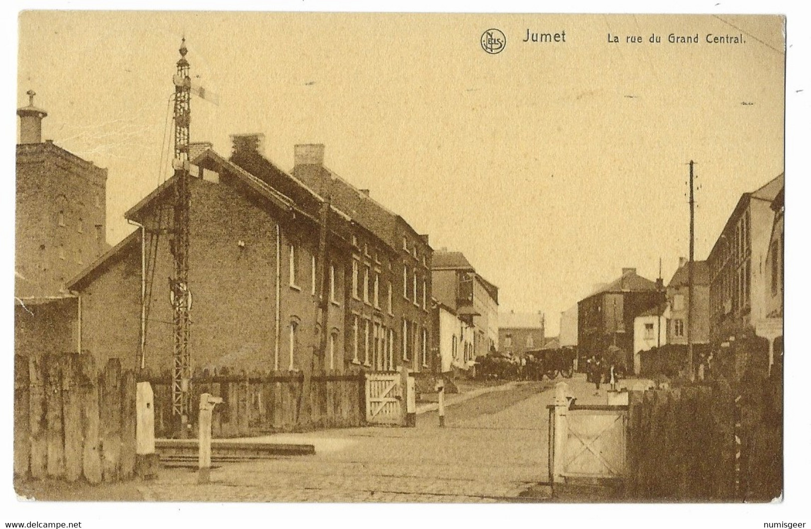 JUMET  --La Rue Du Grand Central - Charleroi