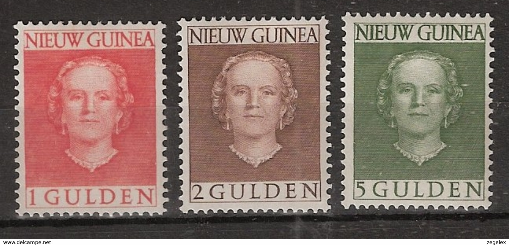 Nederlands Nieuw Guinea 1950, Kon. Jul. NVPH 19-21 MH* - Nueva Guinea Holandesa