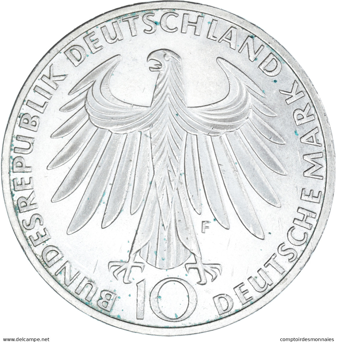 Monnaie, République Fédérale Allemande, 10 Mark, 1972, Stuttgart, SUP - Commemorative