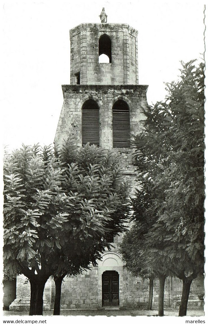 CPSM 34. Paulhan. Eglise Notre-Dame Des Vertus, Dentelée - Paulhan