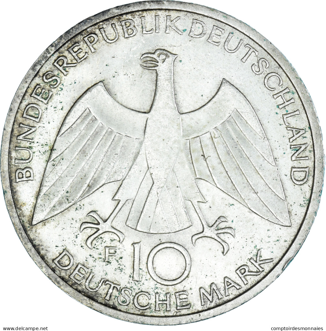 Monnaie, République Fédérale Allemande, 10 Mark, 1972, Stuttgart, TTB - Commémoratives