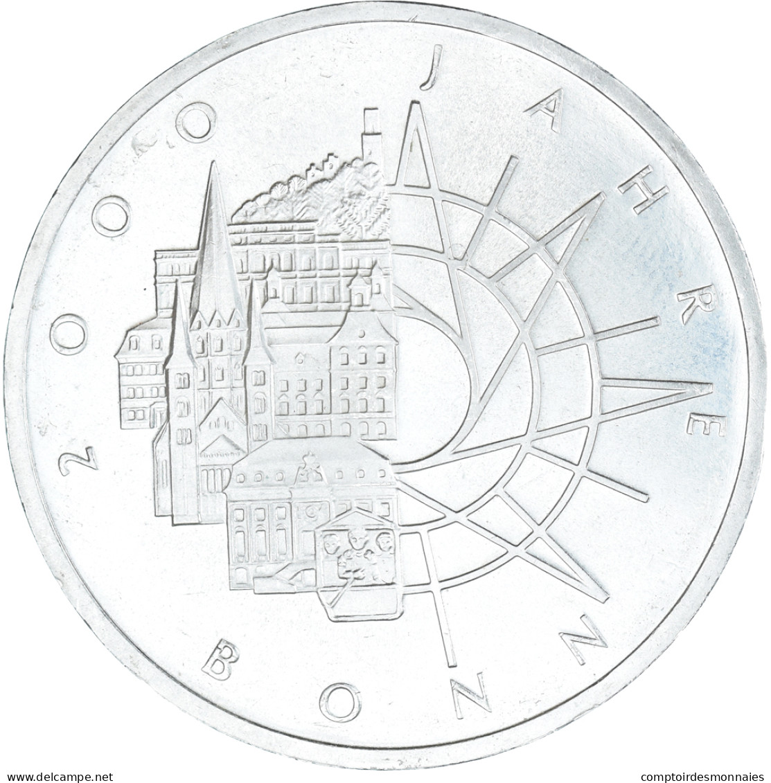 Monnaie, République Fédérale Allemande, 10 Mark, 1989, Munich, Germany, SPL - Gedenkmünzen