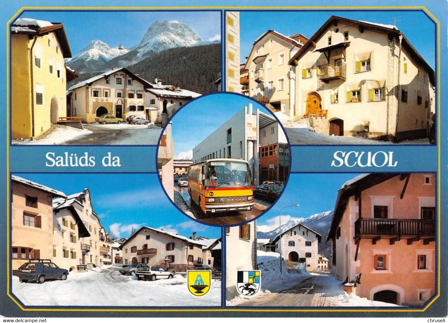 Scuol  Postauto   Color - Scuol