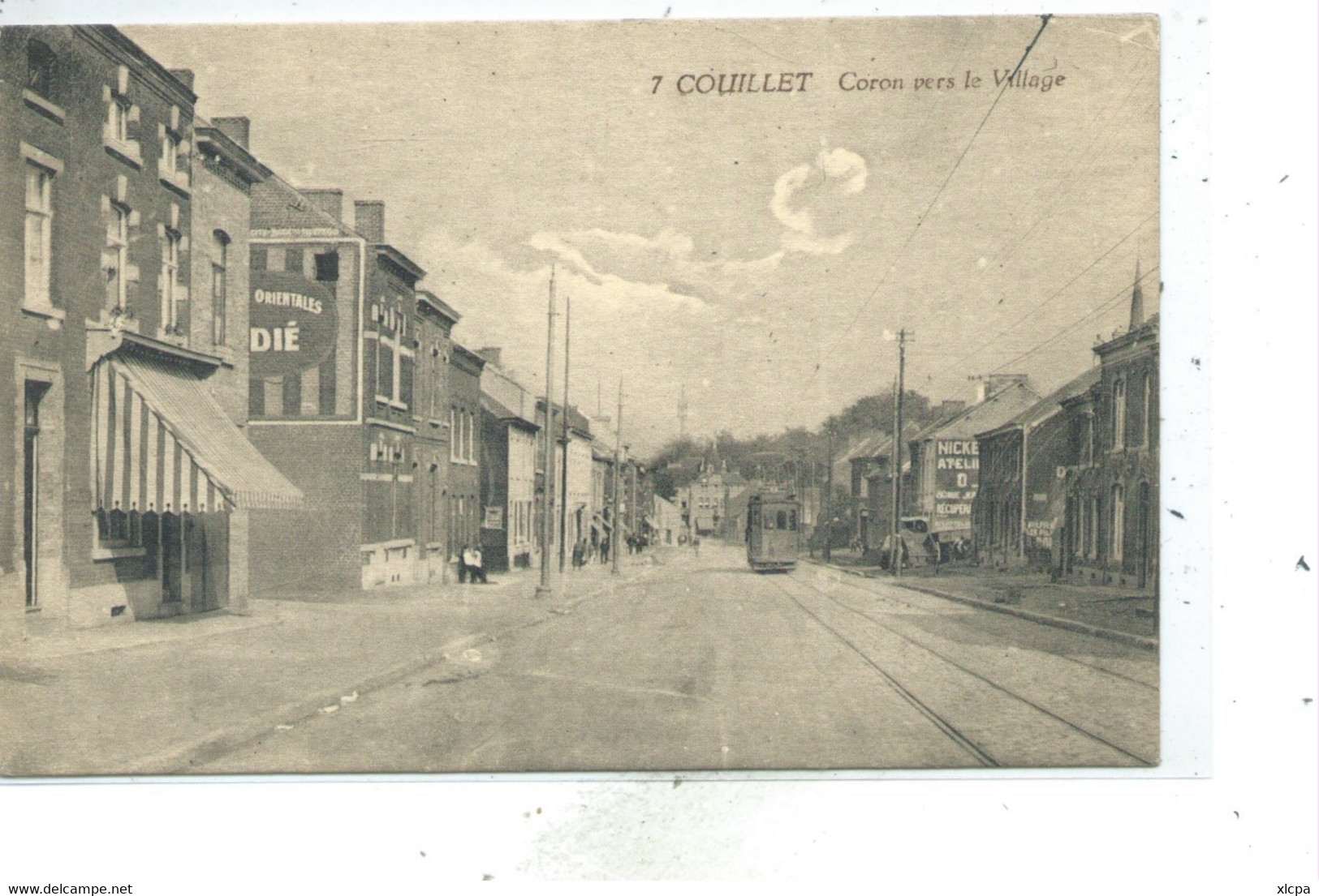 Couillet Coron Vers Le Village ( Tram ) - Charleroi