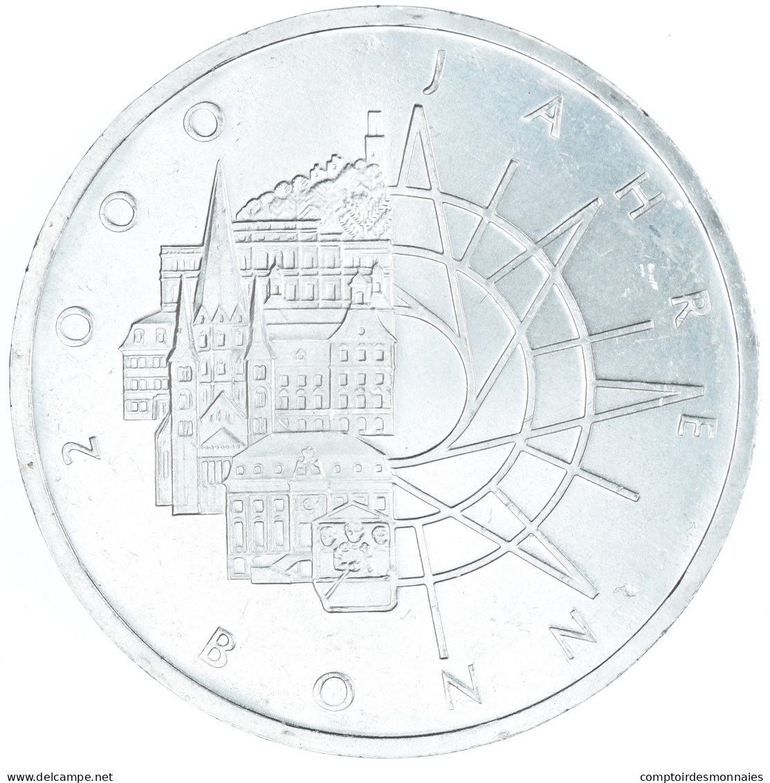 Monnaie, République Fédérale Allemande, 10 Mark, 1989, Munich, Germany, TTB+ - Conmemorativas