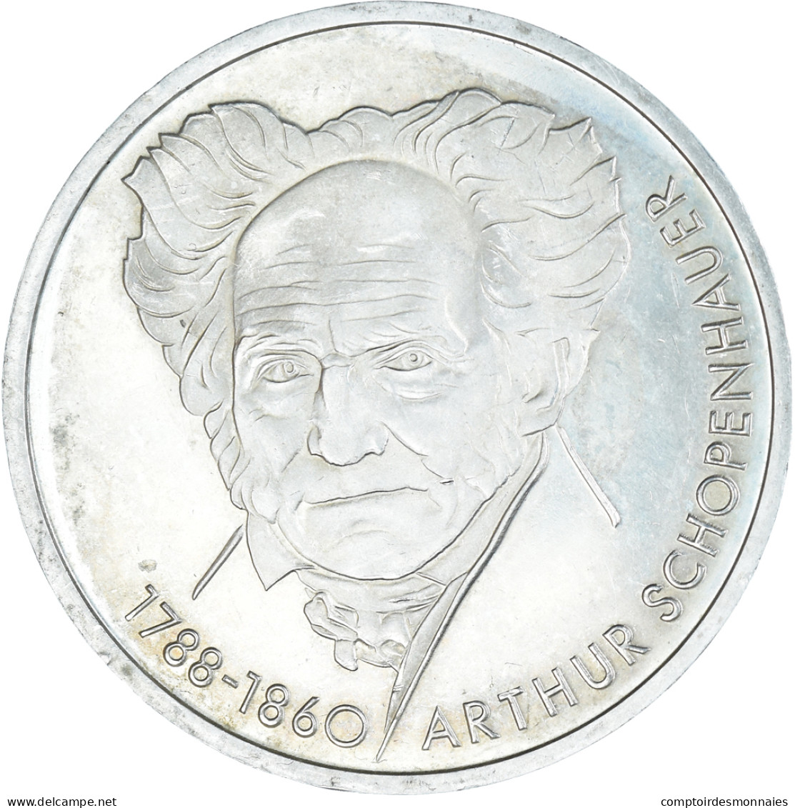 Monnaie, République Fédérale Allemande, 10 Mark, 1988, Munich, Germany, TTB+ - Commémoratives