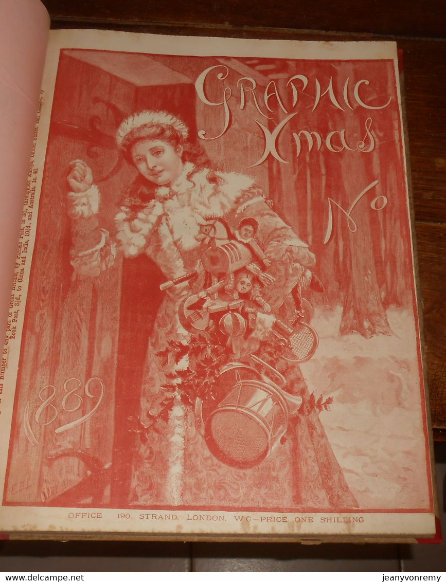 The Graphic Christmas Number. 7 Numéros. 1888 - 1889 - 1891 - 1892 - 1893 - 1894 - 1895. - 1850-1899