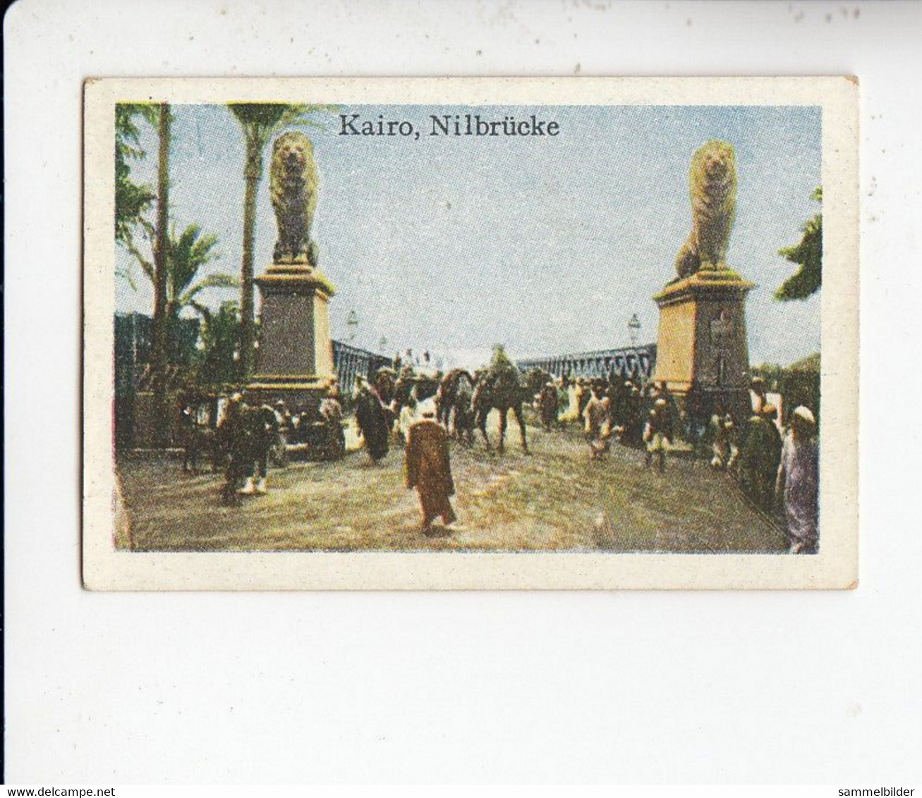 Mit Eckstein Durch Die Welt Serie Kairo Nilbrücke   #8 Von 1928 - Other Brands