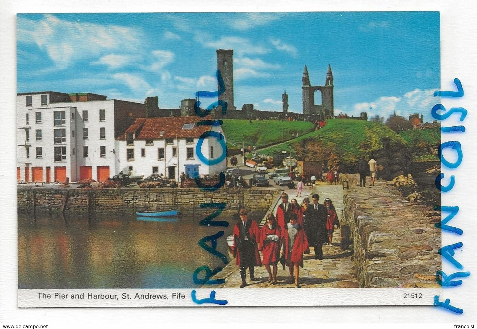 Royaume-Uni. Ecosse. The Pier And Harbour, St. Andrews, Fife. Etudiants. Whiteholm Publishers - Fife