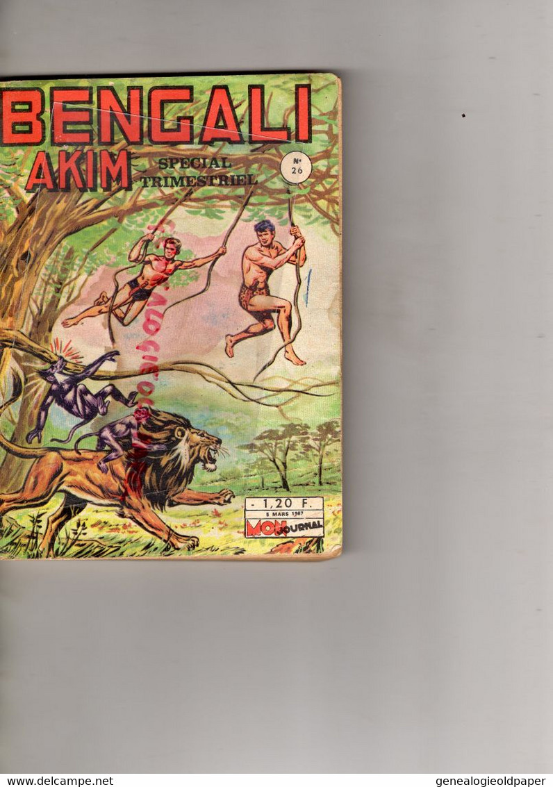 BENGALI-  AKIM SPECIAL - SERIE MON JOURNAL- N°  26- 5 MARS 1967 -   -PETIT FORMAT - Mon Journal