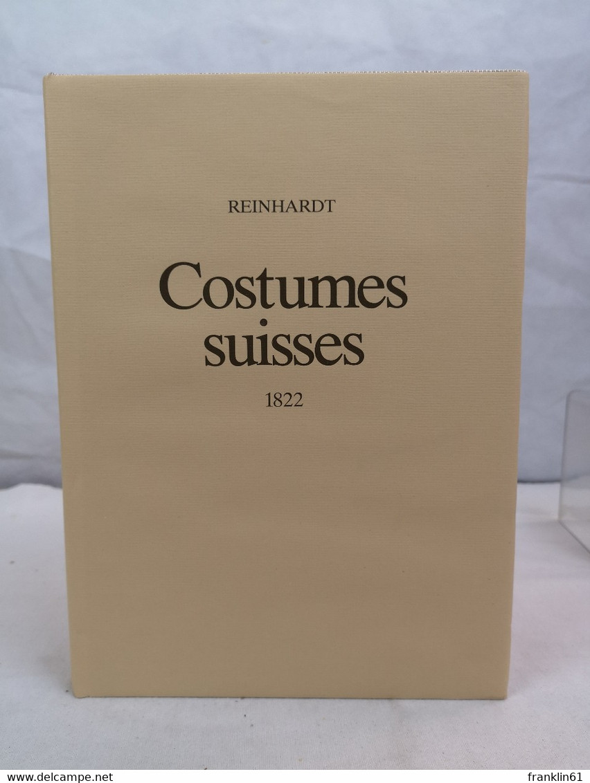 Costumes Suisses 1822. - Léxicos