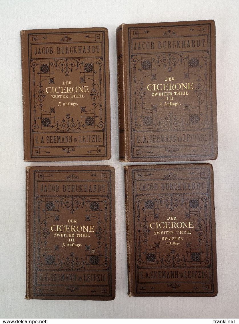 Der Cicerone. Eine Anleitung Zum Genuss Der Kunstwerke Italiens. - Arquitectura