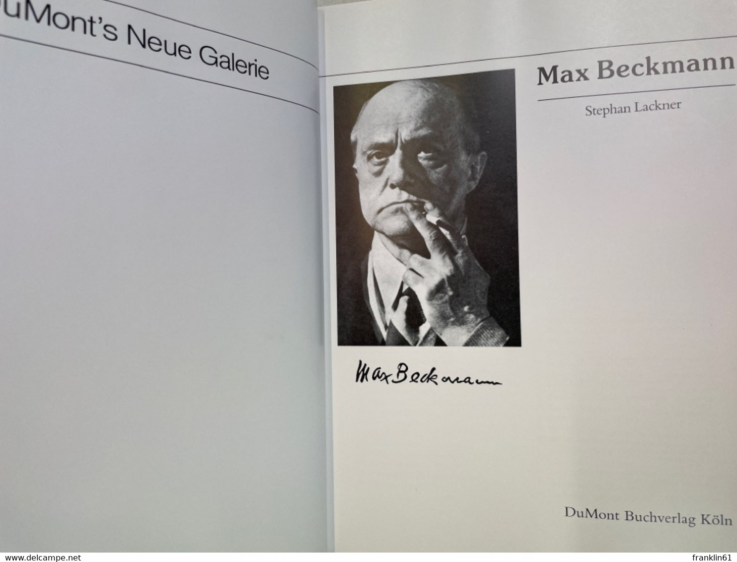 Max Beckmann. - Malerei & Skulptur