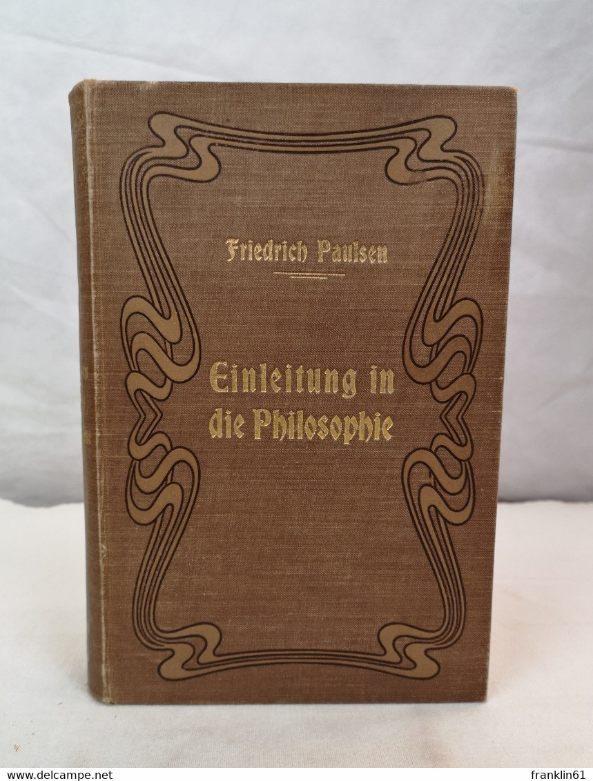 Einleitung In Die Philosophie. - Filosofie