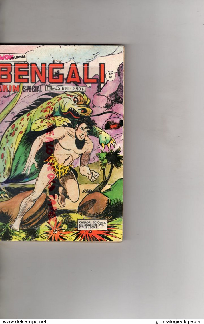 BENGALI-  AKIM SPECIAL - SERIE MON JOURNAL- N° 67- 10 JUIN 1977   -PETIT FORMAT - Mon Journal