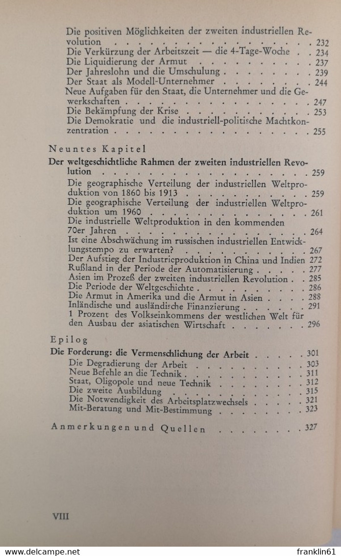 Die Militärische Und Die Industrielle Revolution. - Politik & Zeitgeschichte