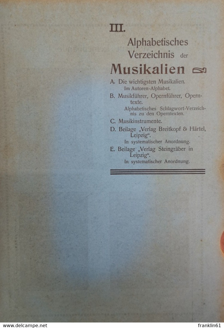 Deutscher Literaturkatalog 1907/08. - Lexiques