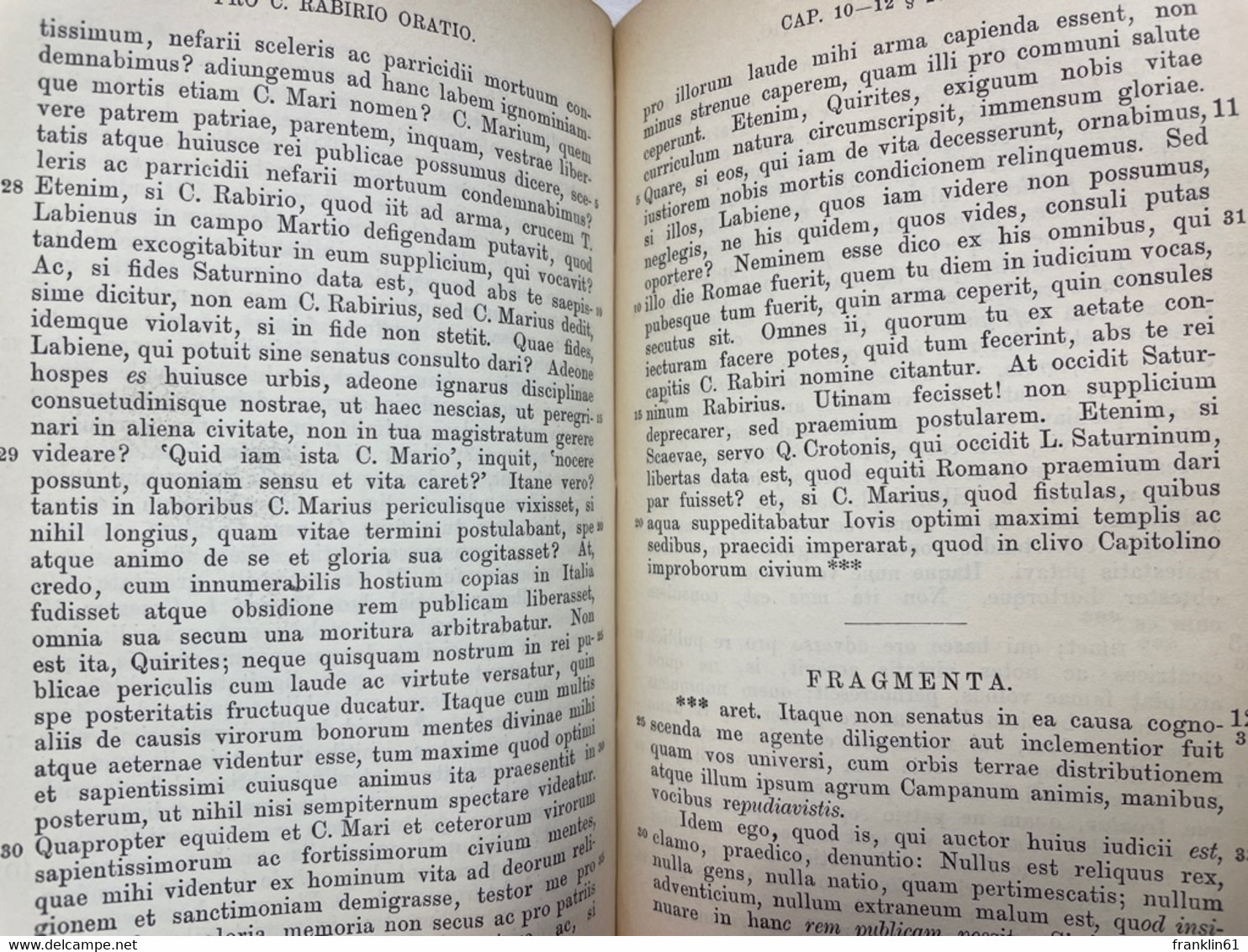 M. Tulli Ciceronis Scripta Quae Manserunt Omnia. Partis II, VOL.II. - Filosofie