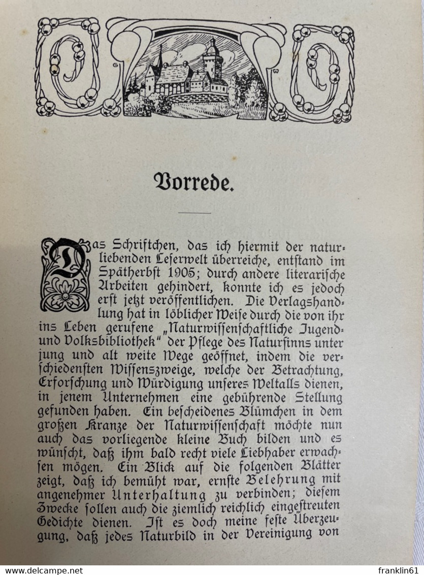 Die Natur Im Spätherbst Und Ihr Eindruck Auf Den Menschen. - Animales