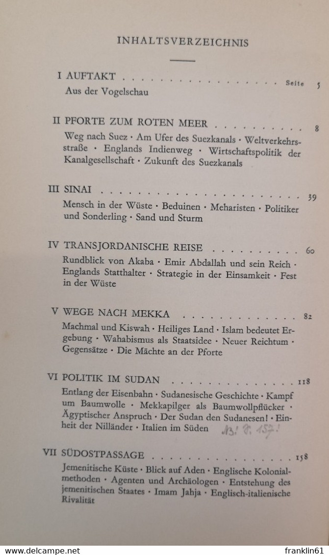 Politiker Und Propheten Am Roten Meer. - Politik & Zeitgeschichte