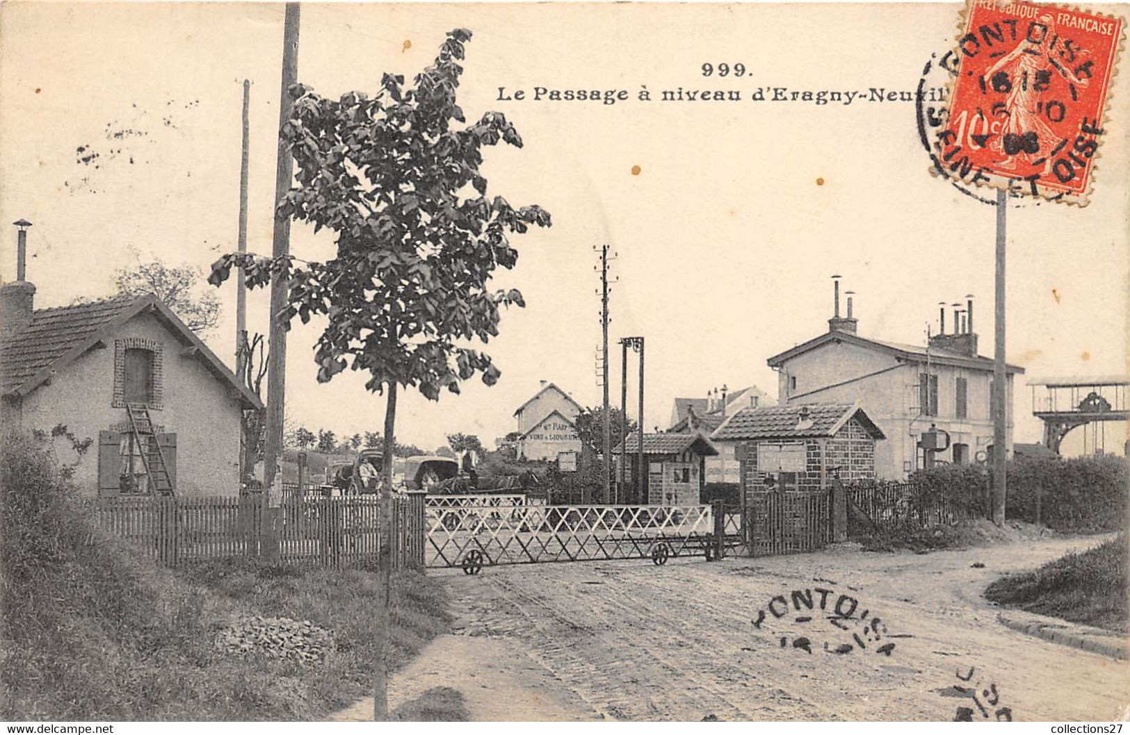 95-ERAGNY-NEUVILLE- LE PASSAGE A NIVEAU - Eragny